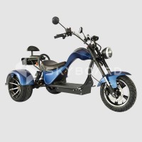 Электроскутер CityCoco SKYBOARD Trike Chopper-2000 Синий